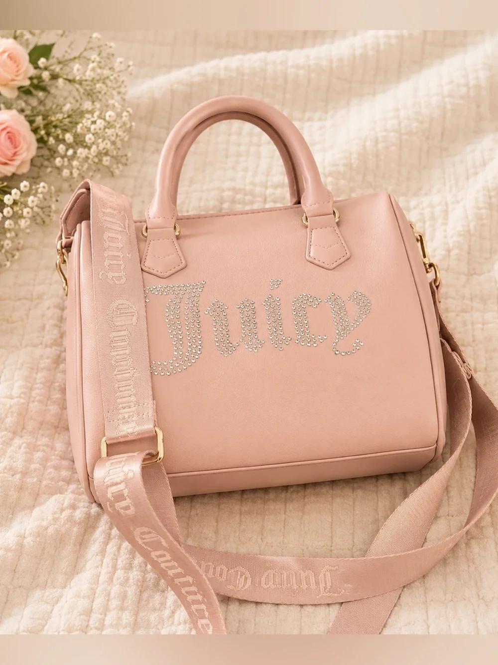 Juicy Couture Blush Pink Satchel